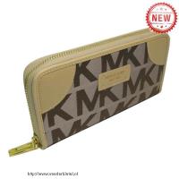 michael kors logo signature groot beige portefeuilles Handtas Prijzen f2u0u957